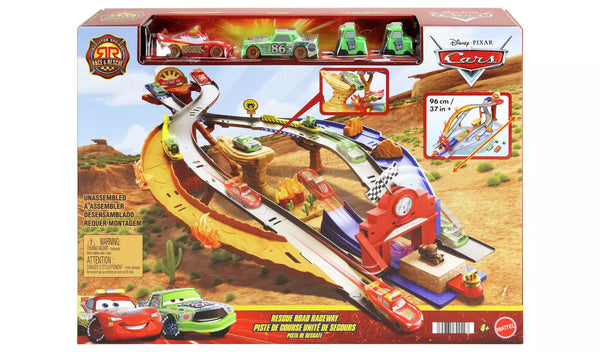 DISNEY PIXAR CARS - RESCUE ROAD RACEWAY