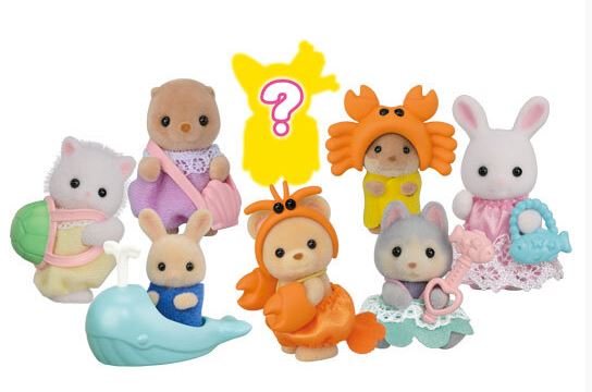 SYLVANIAN FAMILIES BABY SEASHORE FRIENDS BLIND BAGS Toyworld
