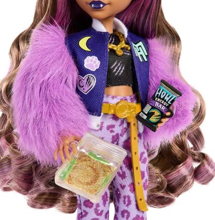 MONSTER HIGH CLAWDEEN WOLF WITH PET AND ACCESSORIES Toyworld Frankston