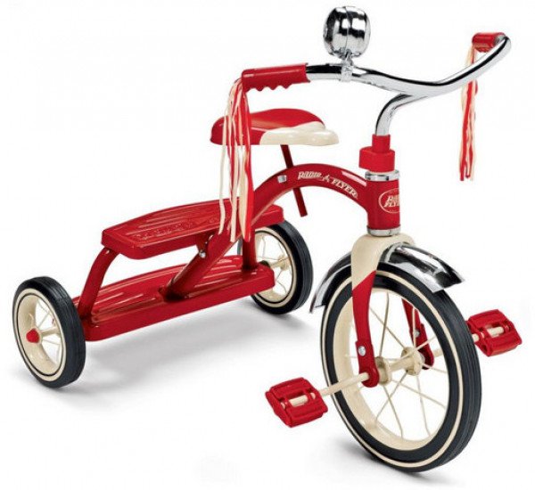 RADIO FLYER CLASSIC DUAL DECK TRIKE Toyworld Frankston