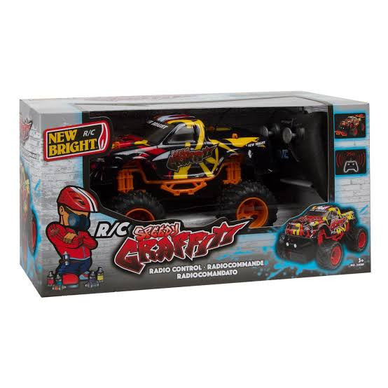 NEW BRIGHT RC GRAFFITI TRUCK 1:24 Toyworld Frankston