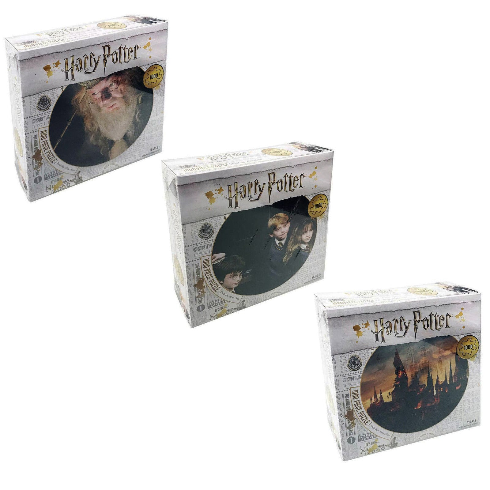 CROWN - HARRY POTTER 1000 PC PUZZLE ASSORTMENT - Toyworld Frankston