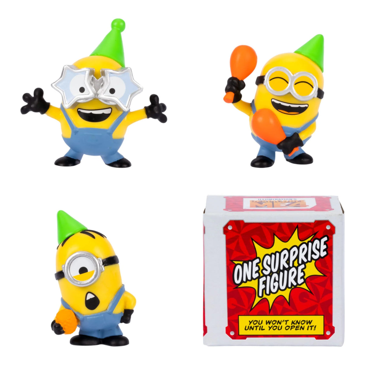 DESPICABLE ME 4  - MINIONS PARTY BUS BUNCH - Toyworld Frankston
