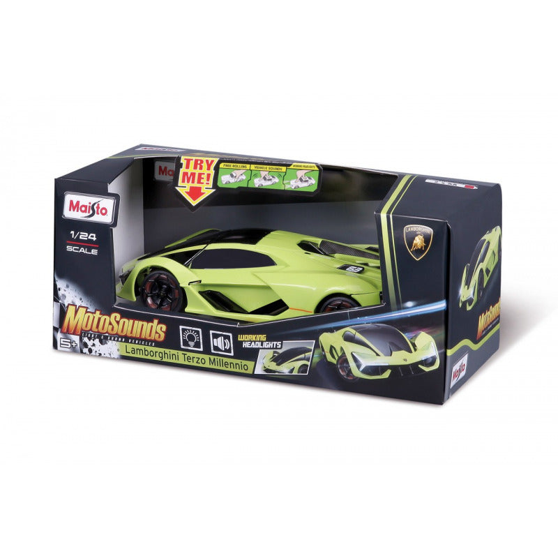 MAISTO MOTORSOUNDS 1:24 LAMBORGHINI TERZO MILLENNIO - Toyworld Frankston