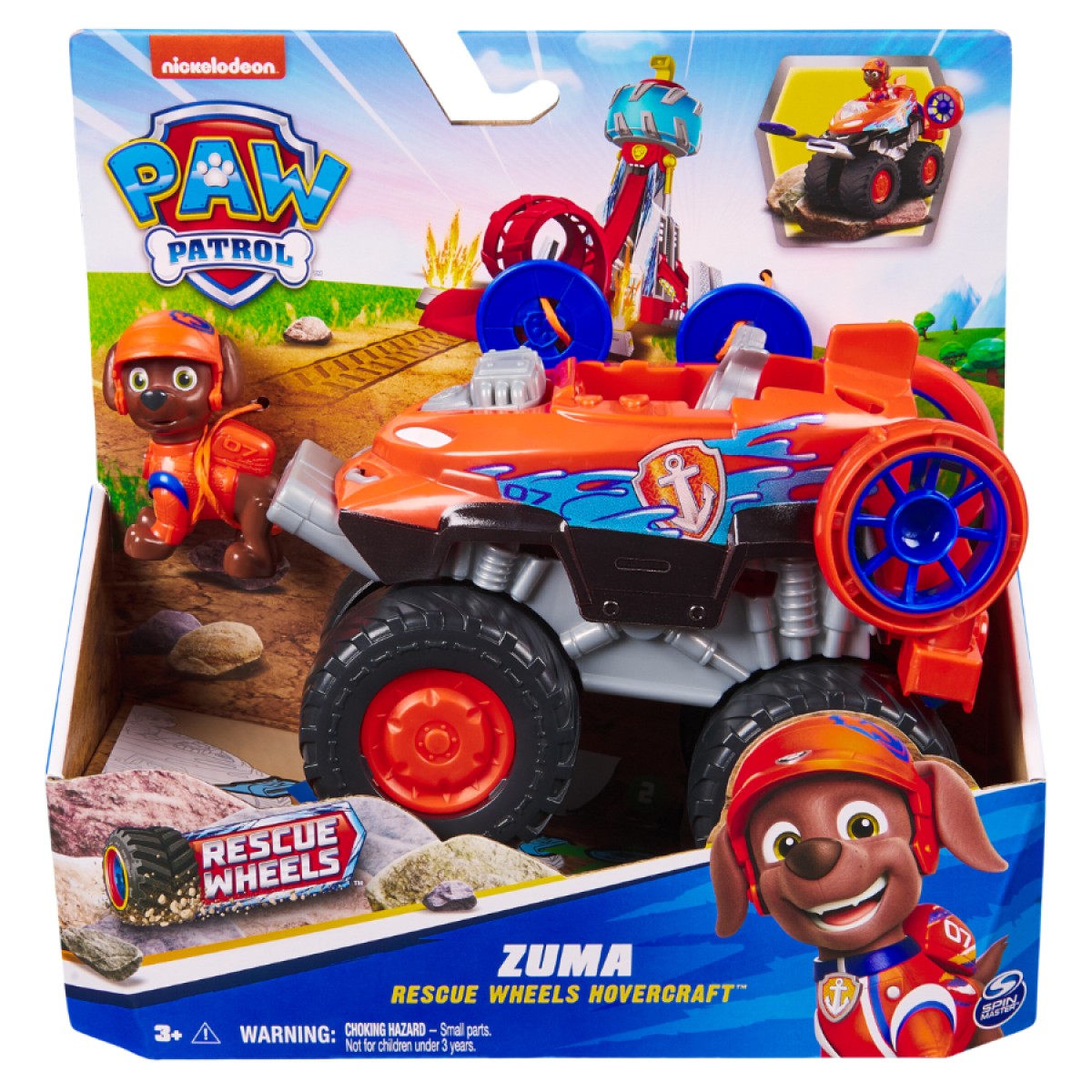 PAW PATROL RESCUE WHEELS HOVERCRAFT - ZUMA - Toyworld Frankston