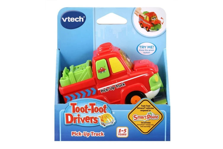 VTECH TOOT TOOT DRIVERS VEHICLE ASSORTMENT - PICK UP TRUCK - Toyworld Frankston