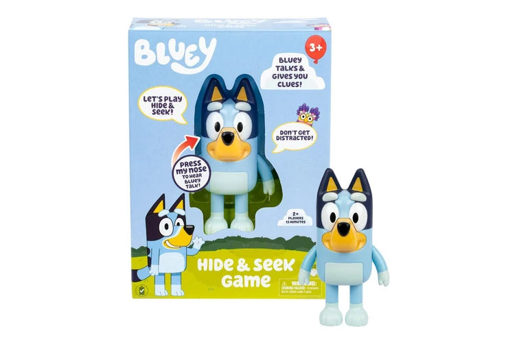 BLUEY - INTERACTIVE HIDE AND SEEK GAME - BLUEY - Toyworld Frankston