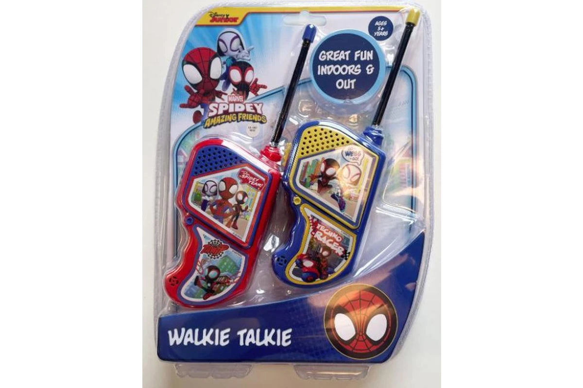 SPIDEY AND HIS AMAZING FRIENDS WALKIE TALKIE SET - Toyworld Frankston
