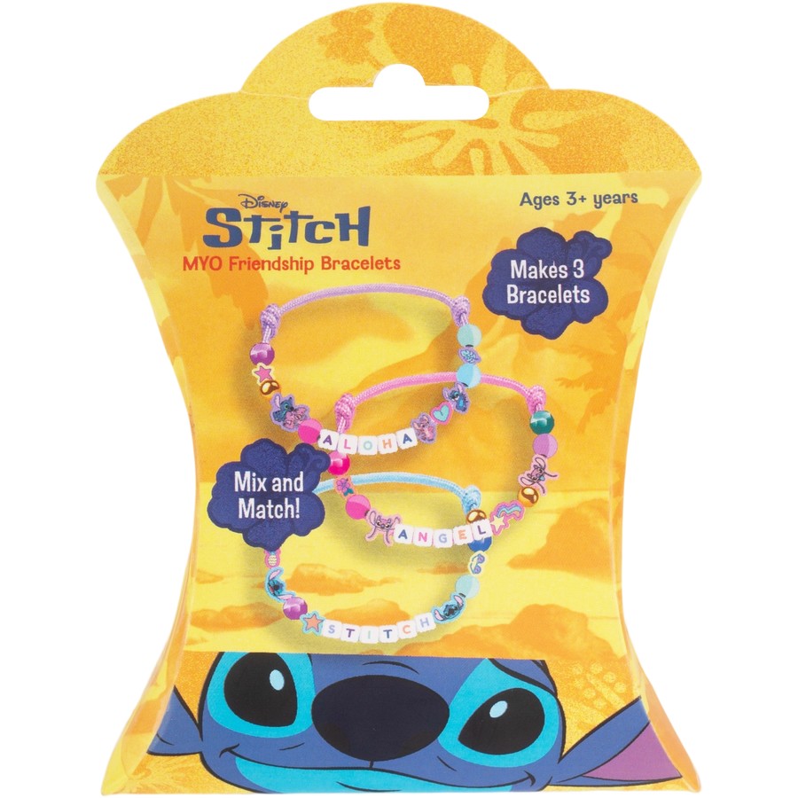 LILO AND STITCH - MAKE YOUR OWN BRACLETS 3 PACK - Toyworld Frankston