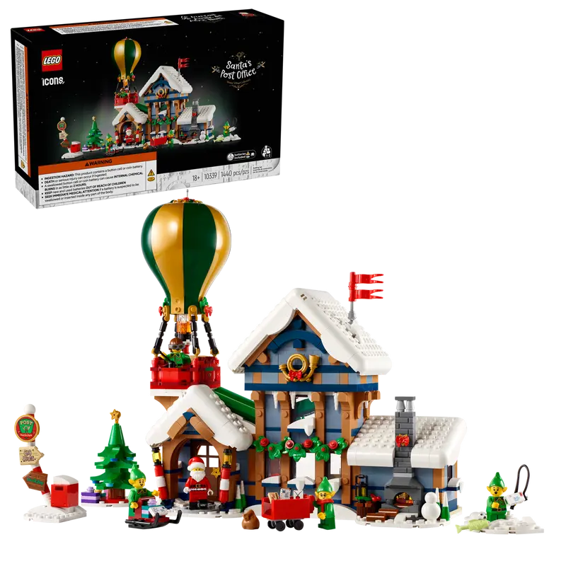 LEGO ICONS 10339 SANTA'S POST OFFICE - Toyworld Frankston