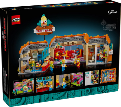 LEGO 10352 THE SIMPSONS KRUSTY BURGER V29 - Toyworld Frankston