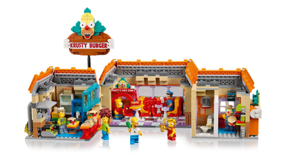 LEGO 10352 THE SIMPSONS KRUSTY BURGER V29 - Toyworld Frankston