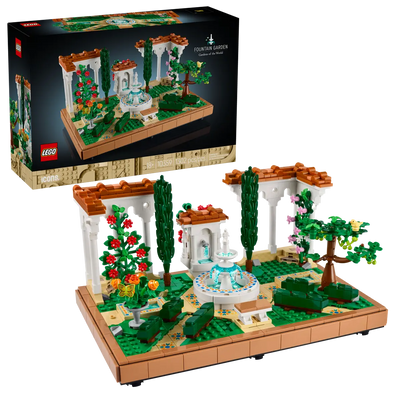 LEGO ICONS 10359 FOUNTAIN GARDEN - Toyworld Frankston