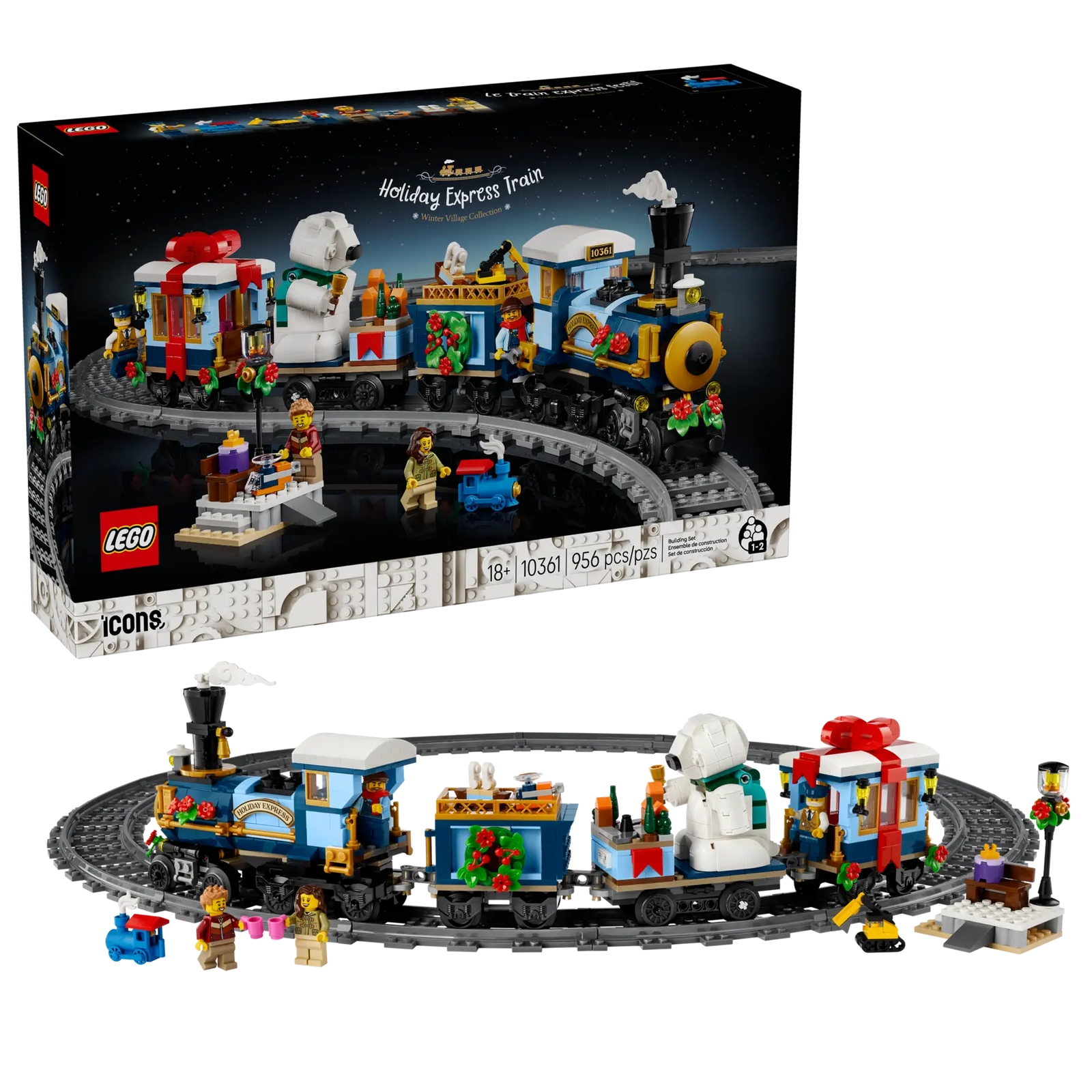 LEGO 10361 ICONS - HOLIDAY EXPRESS TRAIN - Toyworld Frankston