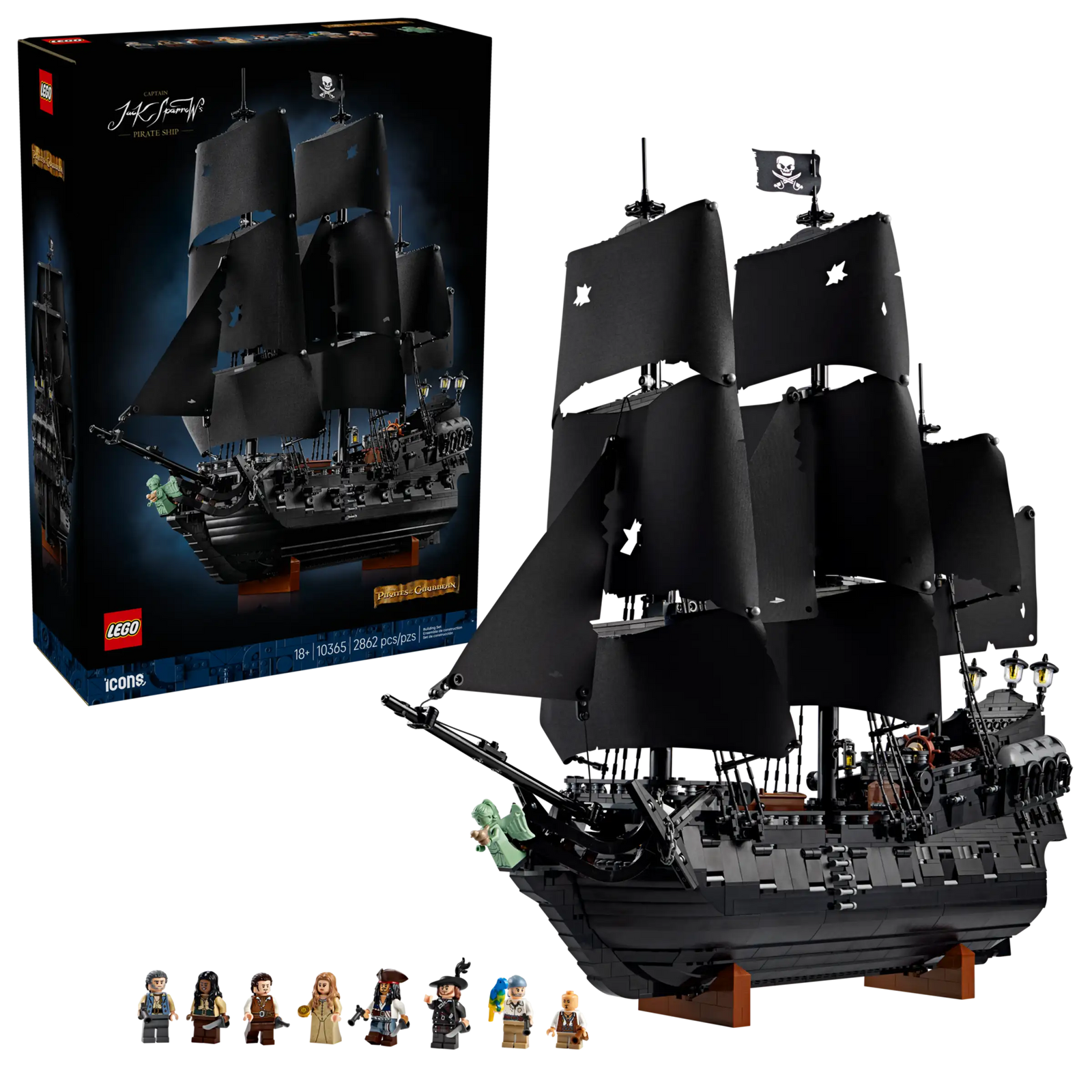 LEGO 10365 CAPTAIN JACK SPARROW'S PIRATE SHIPS V29 - Toyworld Frankston