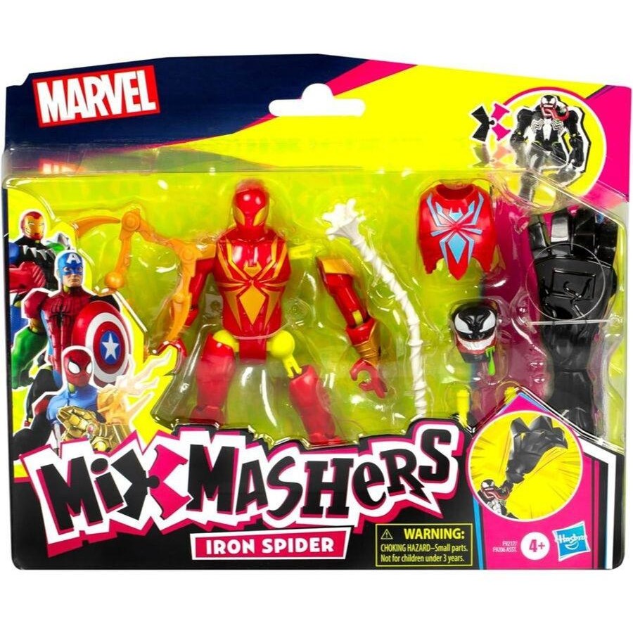 MIX MASHERS DELUXE FIGURE - IRON SPIDER