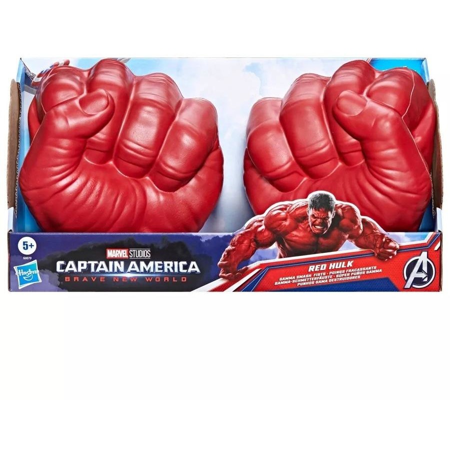 CAPTAIN AMERICA BRAVE NEW WORLD - RED HULK GAMMA SMASH FISTS