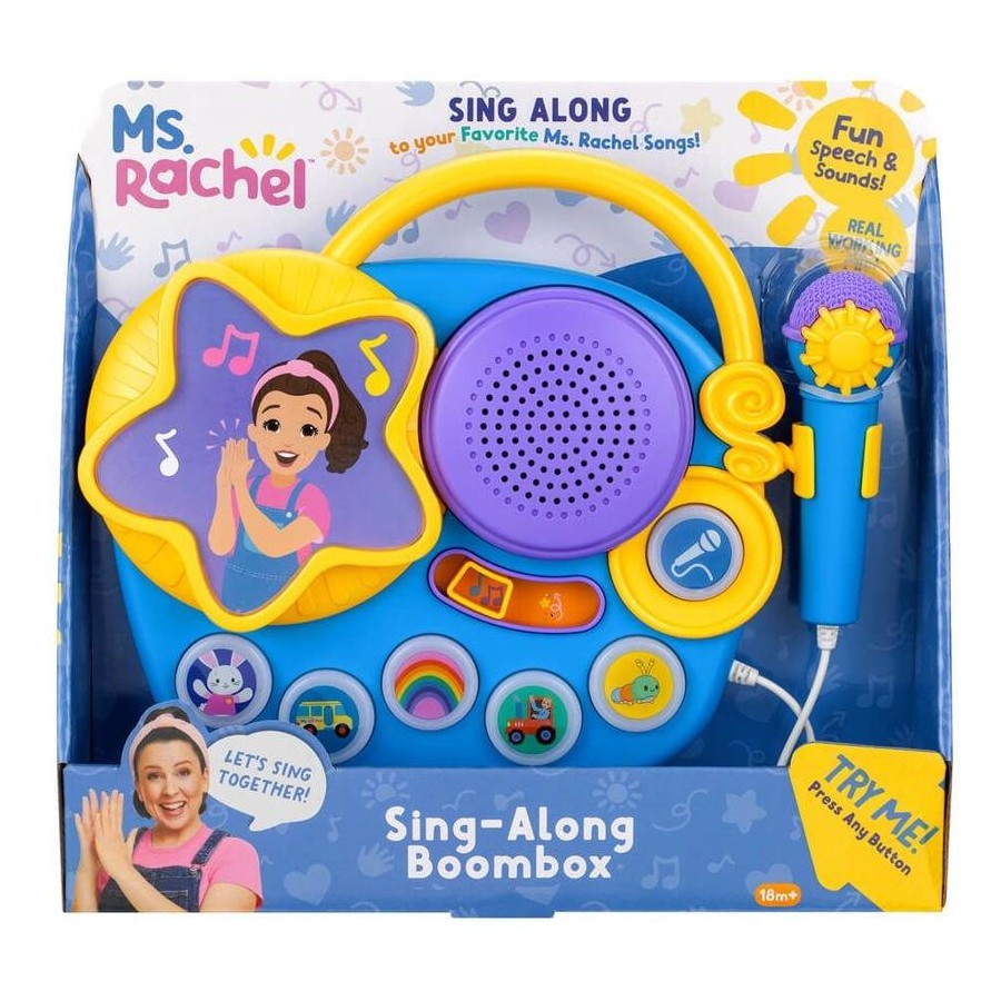 MS RACHEL - SING ALONG BOOMBOX - Toyworld Frankston