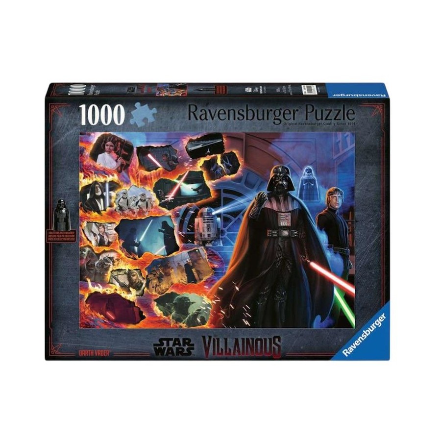 RAVENSBURGER STAR WARS VILLAINOUS - DRATH VADER 1000 PIECE PUZZLE - Toyworld Frankston