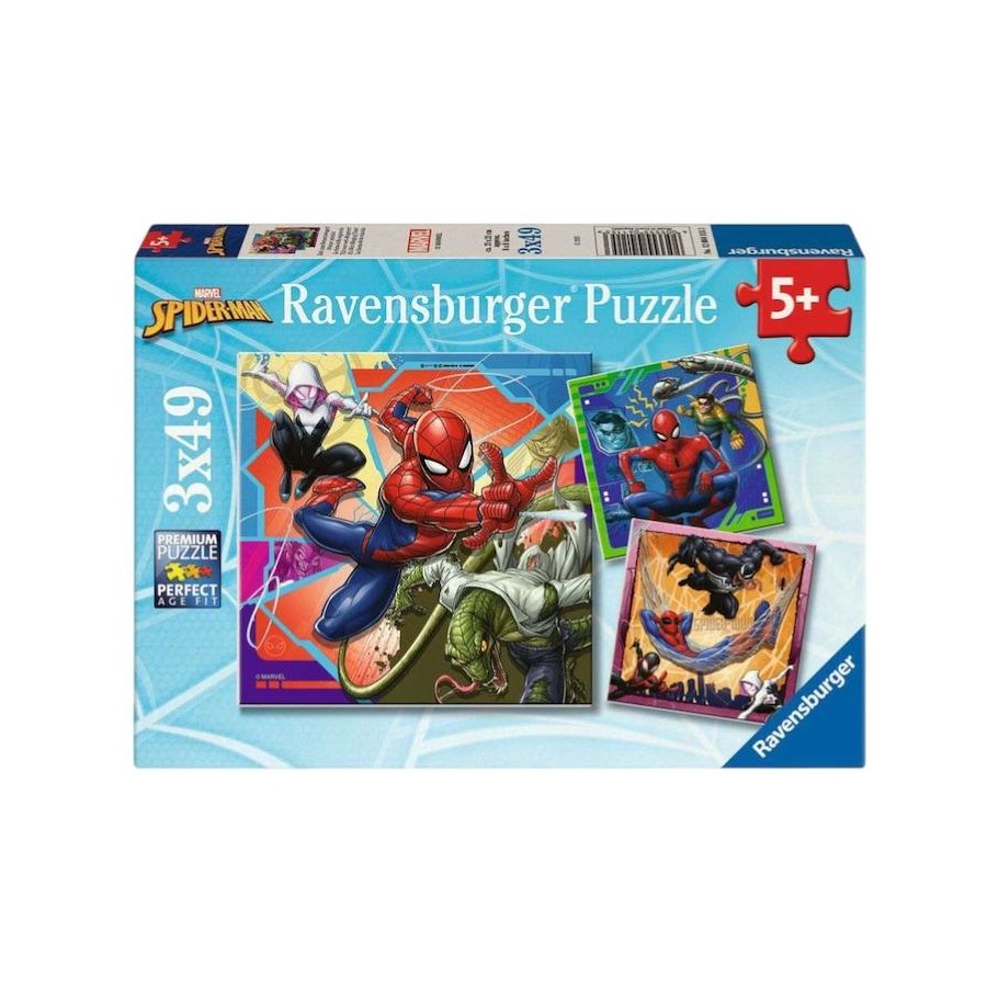 RAVNSBURGER MARVEL SPIDERMAN - ITS WEB SLINGING TIME