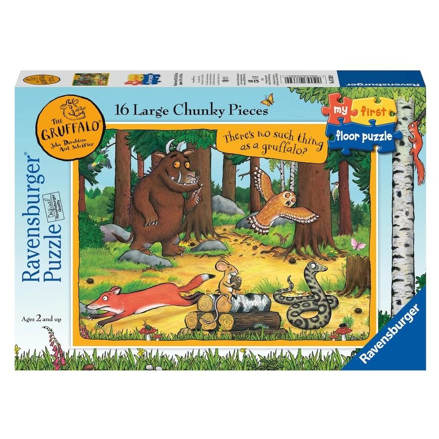 RAVENSBURGER - THE GRUFFALO - CHUNKY FLOOR PUZZLE 16 PIECE