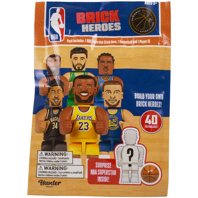 NBA BRICK HEROES  - FIGURE BLIND BAG ASSORTMENT - Toyworld Frankston