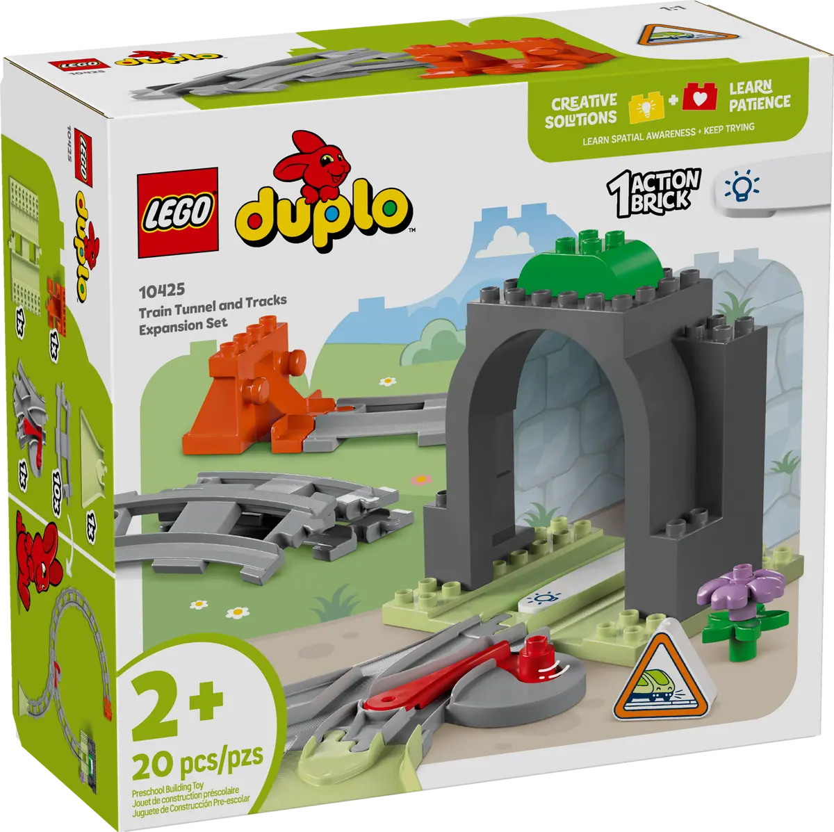 LEGO DUPLO 10425 TRAIN TUNNEL AND TRACKS EXPANSION SET - Toyworld Frankston