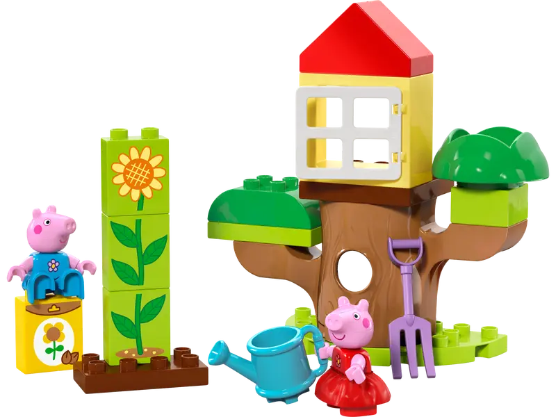 LEGO 10431 - PEPPA PIG GARDEN AND TREE HOUSE - Toyworld Frankston