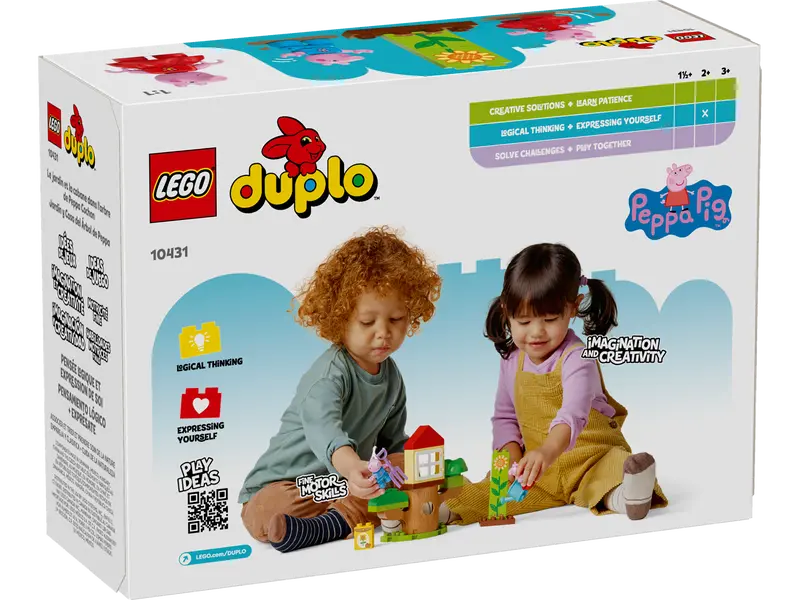 LEGO 10431 - PEPPA PIG GARDEN AND TREE HOUSE - Toyworld Frankston