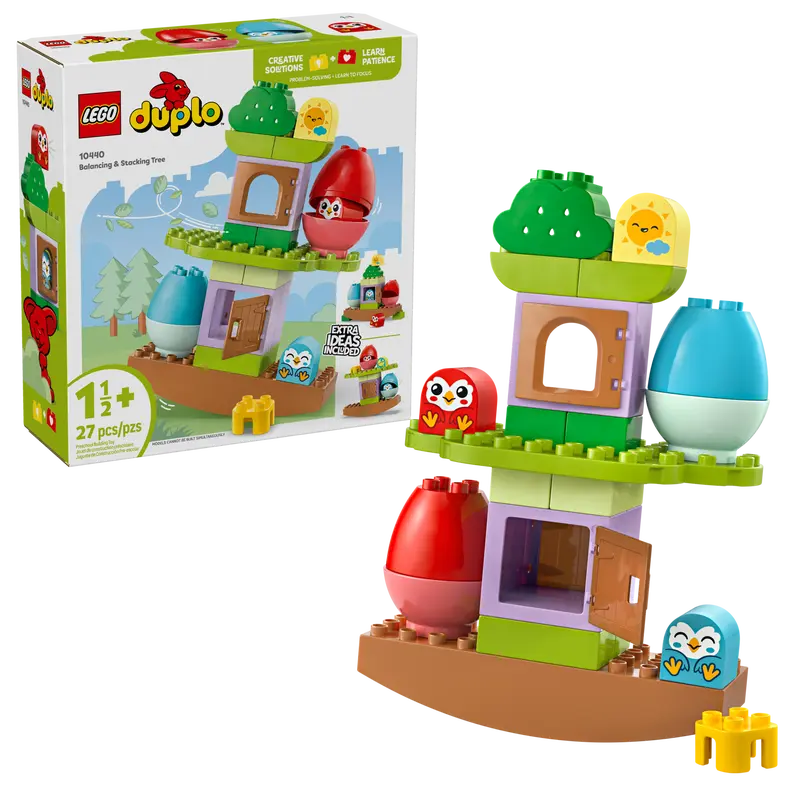 LEGO DUPLO 10440 BALANCING AND STACKING TREE - Toyworld Frankston