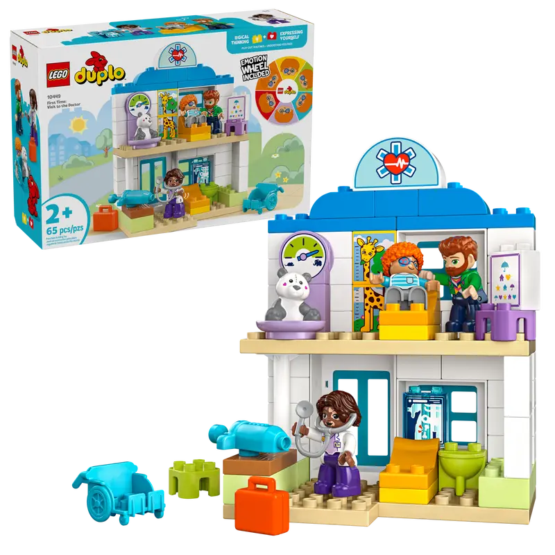 LEGO DUPLO 10449 FIRST TIME VISIT WITH THE DOCTOR - Toyworld Frankston