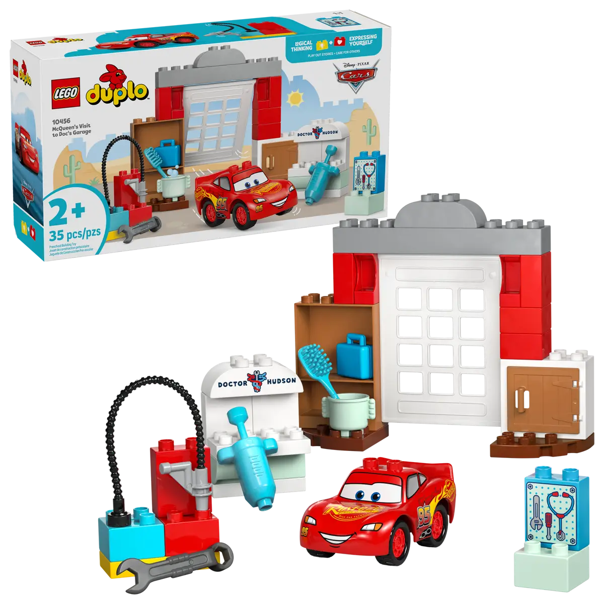 LEGO DUPLO 10456 - MCQUEEN'S VISIT TO DOC'S GARAGE