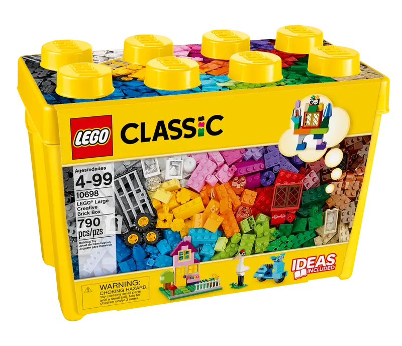 LEGO CLASSIC 10698 LEGO® LARGE CREATIVE BRICK BOX - Toyworld Frankston