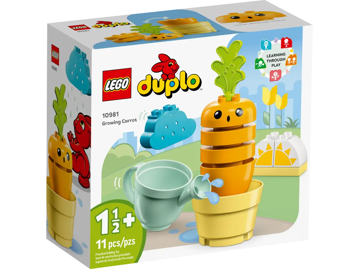LEGO DUPLO 10981 GROWING CARROT - Toyworld Frankston