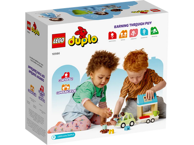 LEGO 10986 DUPLO FAMILY HOUSE ON WHEELS - Toyworld Frankston