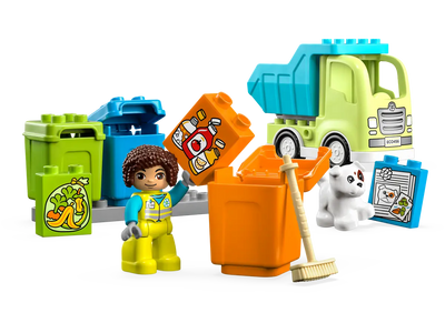 LEGO 10987 DUPLO - RECYCLING TRUCK - Toyworld Frankston