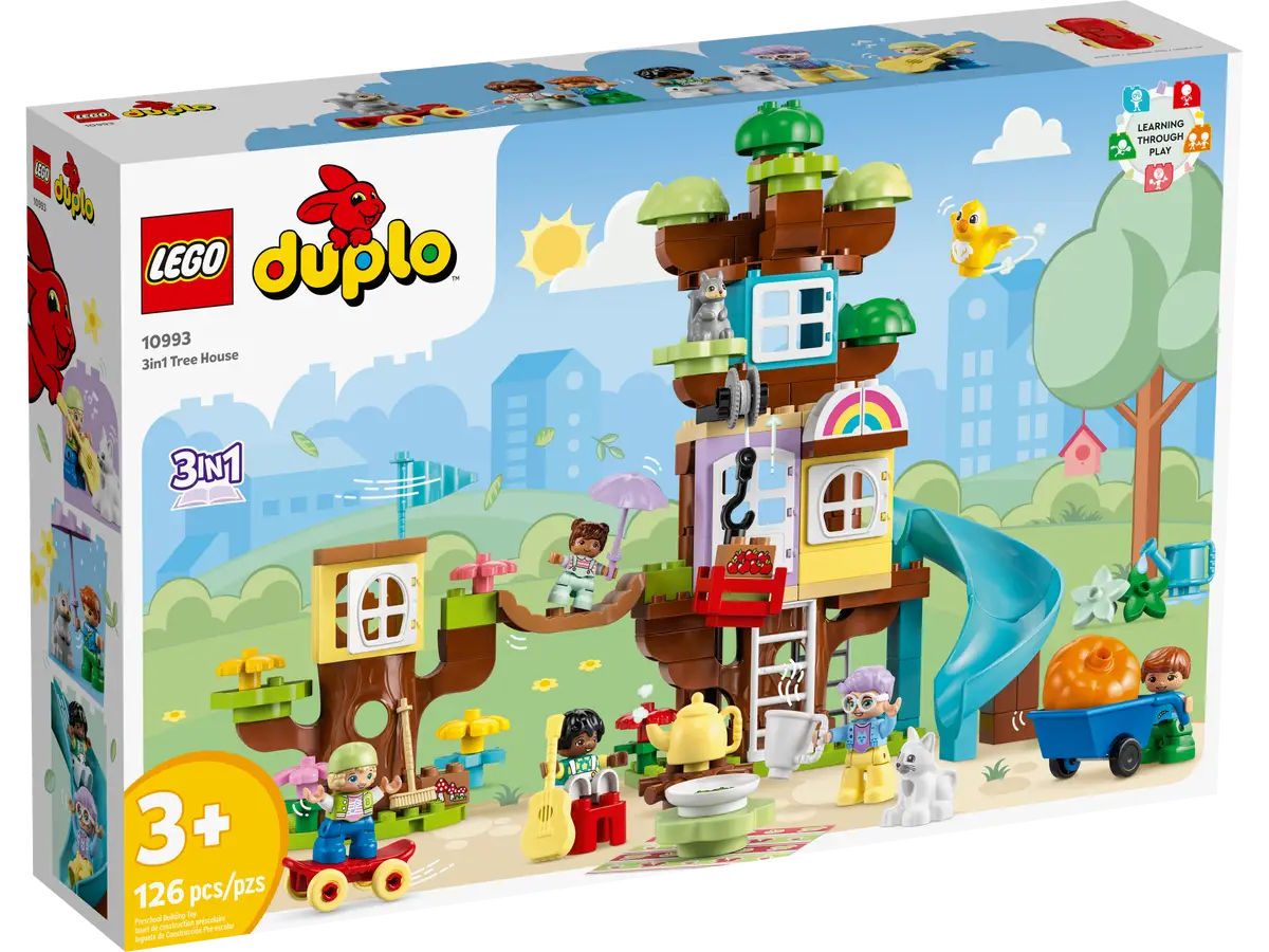 LEGO 10993 DUPLO - 3 IN 1 TREE HOUSE - Toyworld Frankston