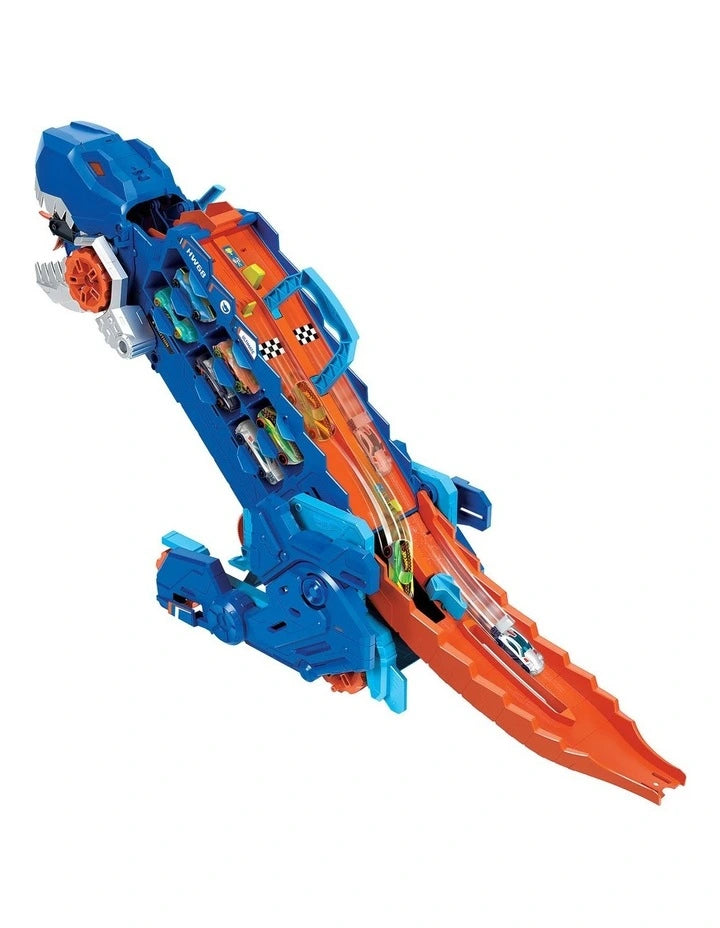 HOT WHEELS CITY ULTIMATE T-REX HAULER TRANSPORTER PLAYSET