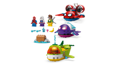 LEGO 11207 MARVEL - SPIDEY UNDERWATER VEHICLES - Toyworld Frankston