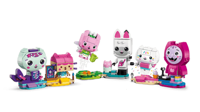 LEGO 11215 GABBY'S DOLLHOUSE - GABBY'S BRICK-BUILT CAT FRIENDS - Toyworld Frankston