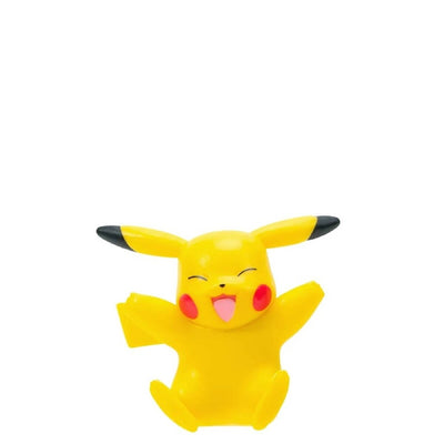 POKEMON BATTLE FIGURE SET - PIKACHU + WARTORTLE + FLAPPLE - Toyworld Frankston