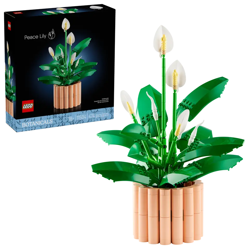 LEGO 11504 THE BOTANICAL COLLECTION  - PEACE LILY - Toyworld Frankston