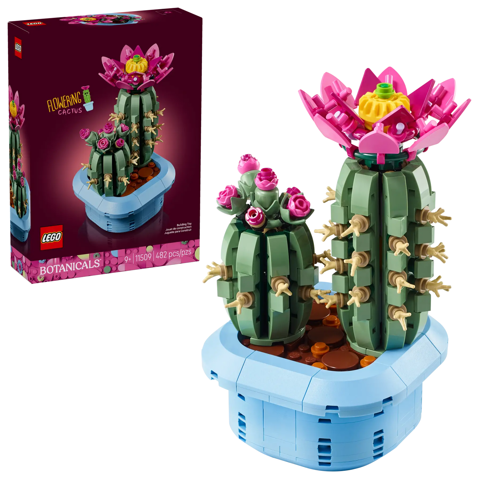 LEGO 11509 THE BOTANICAL COLLECTION - FLOWERING CACTUS - Toyworld Frankston