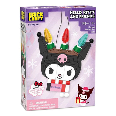 BRICK CRAFT HELLO KITTY AND FRIENDS BUILDING SET - KUROMI DECORATION