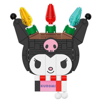 BRICK CRAFT HELLO KITTY AND FRIENDS BUILDING SET - KUROMI DECORATION