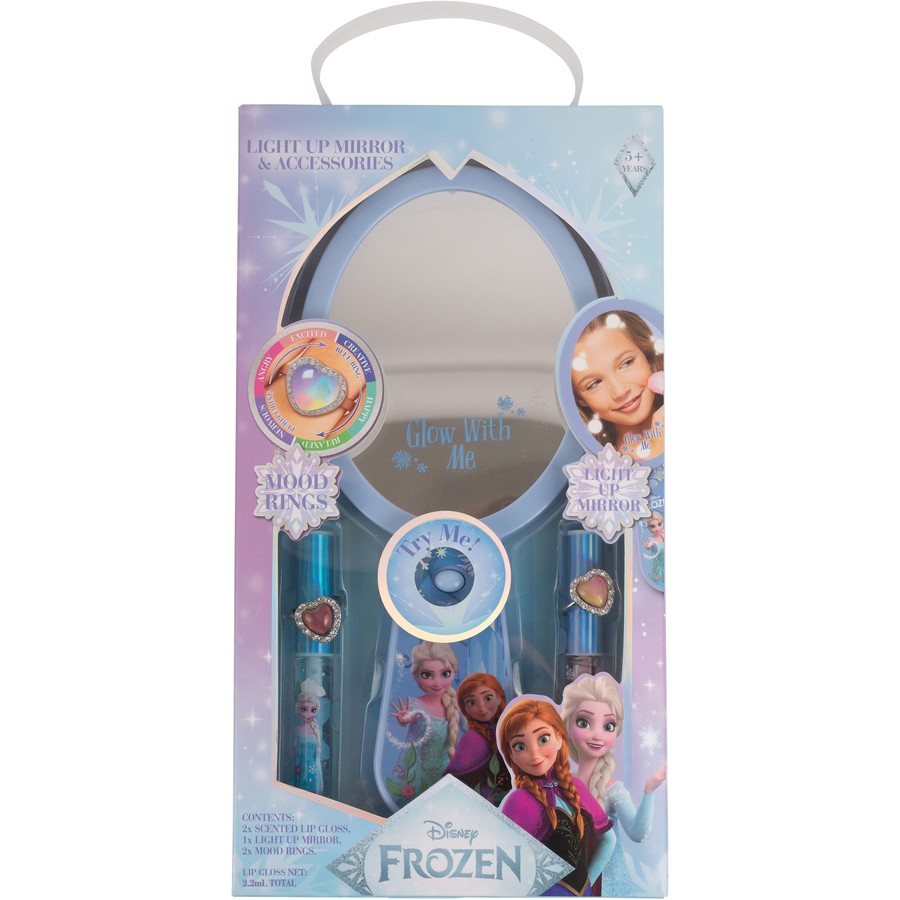 FROZEN MAKE UP MIRROR WITH LIP GLOSS - Toyworld Frankston
