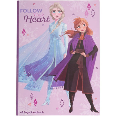 FROZEN - 64 PAGE SCRAP BOOK - Toyworld Frankston