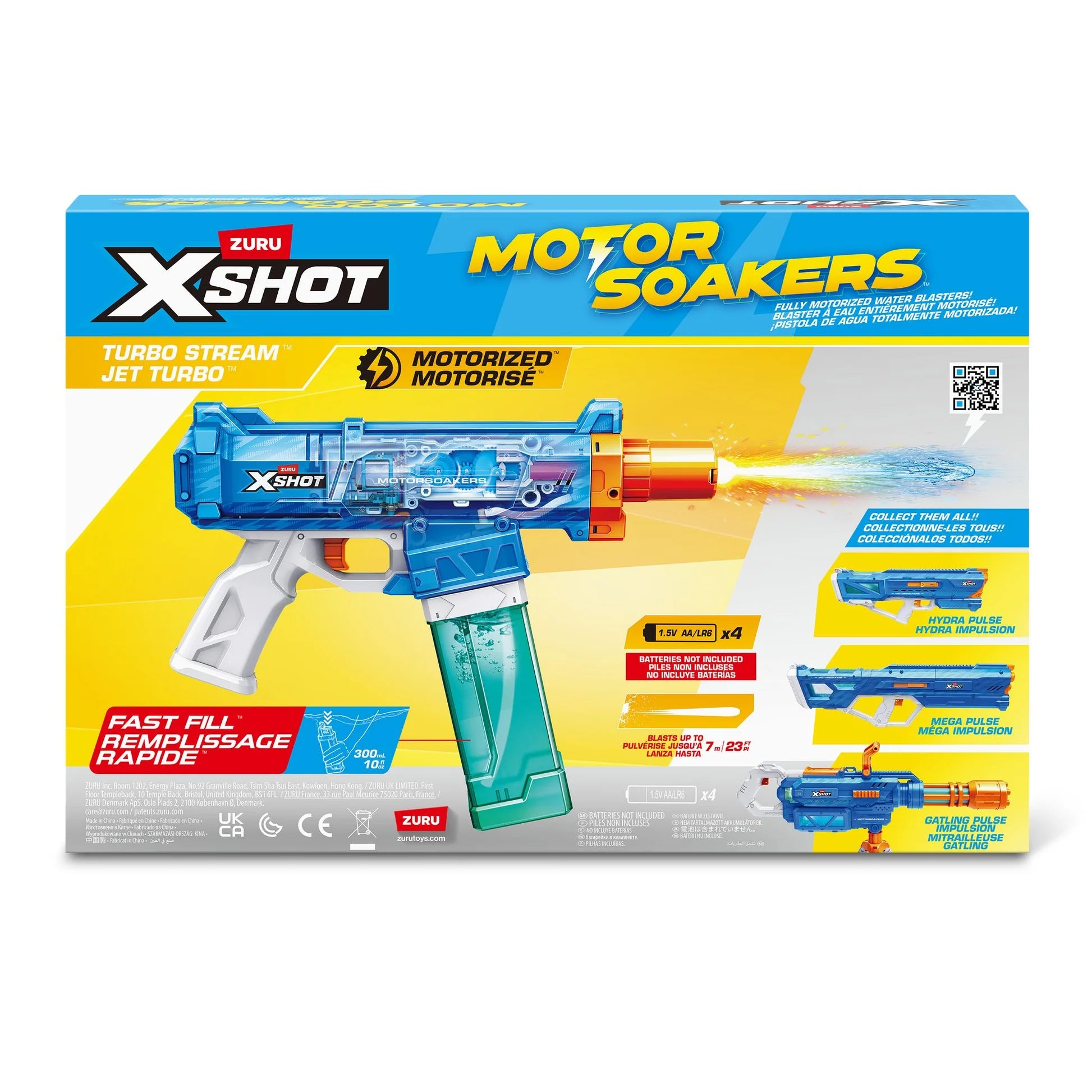ZURU - XSHOT MOTOR SOAKERS JET TURBO - Toyworld Frankston