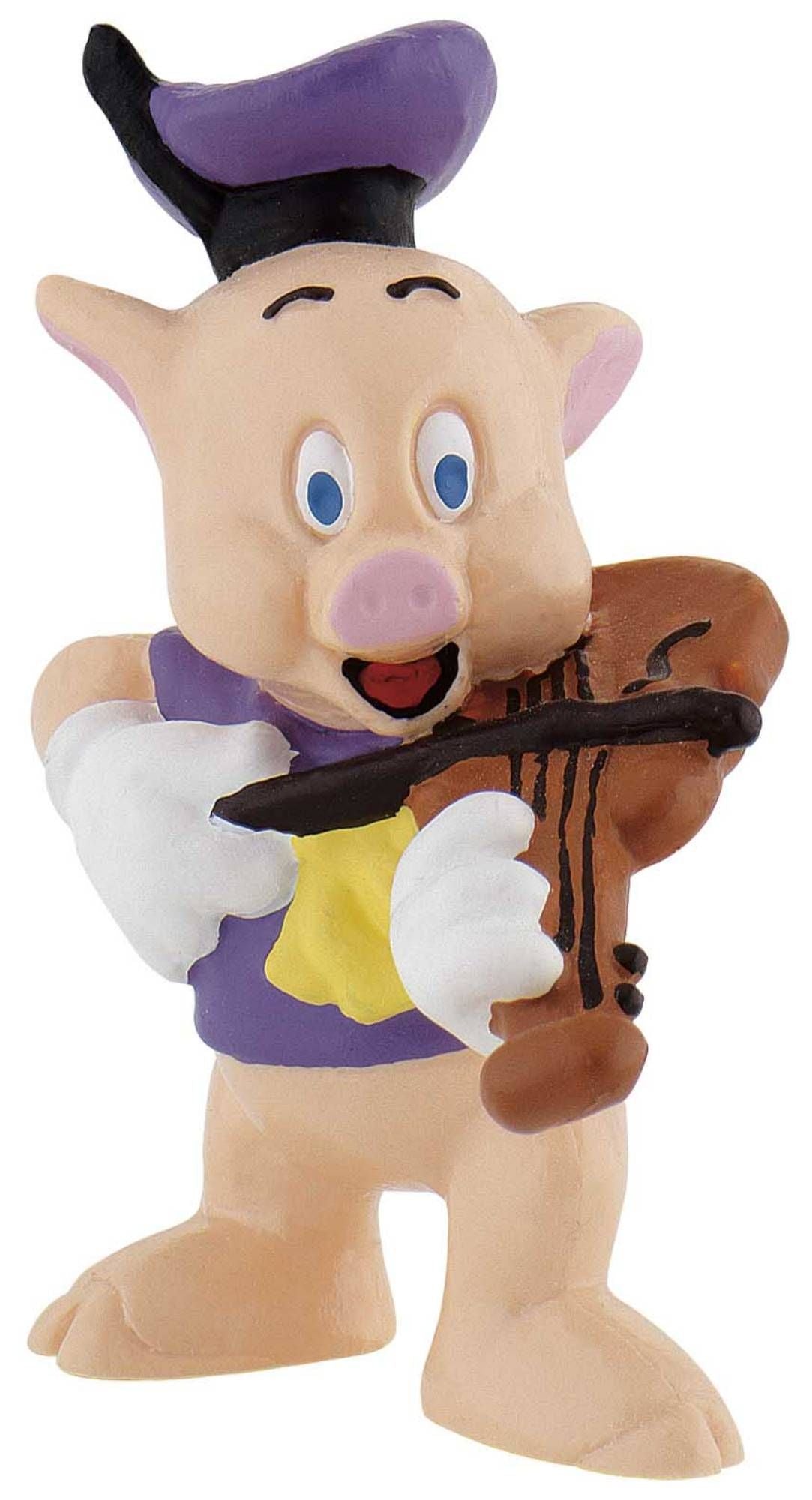 BULLYLAND DISNEY - THREE LITTLE PIGS FIDDLER - Toyworld Frankston