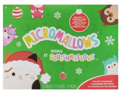 SQUISHMALLOWS MICROMALLOWS 12 PIECE ADVENT CALENDAR - Toyworld Frankston